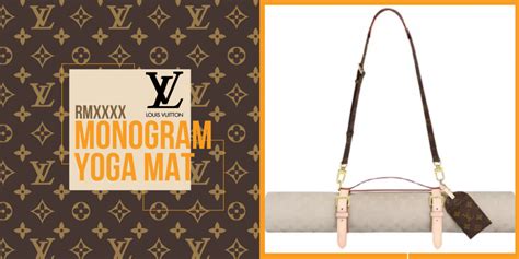 louis vuitton monogram yoga mat